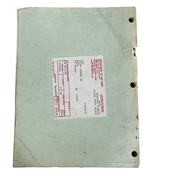 1978 Soldier Manual Utility Helicopter Repairer Skill Level 1  2  3  Dept Army - Picture 2 of 10